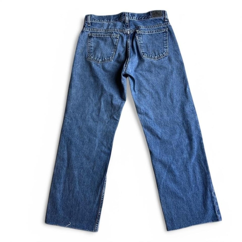 Vintage 90's silver tab straight leg levis jeans women's 7